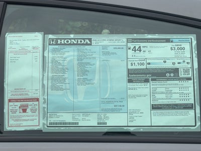 2026 Honda Accord Hybrid Sport-L