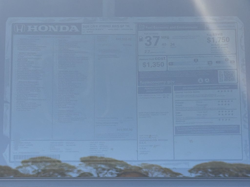 2026 Honda CR-V Hybrid Sport Touring